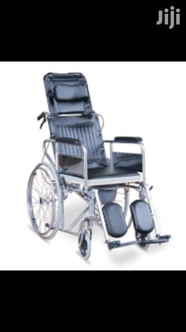 Reclining Wheelchair With Commode (Cover Type) - main view