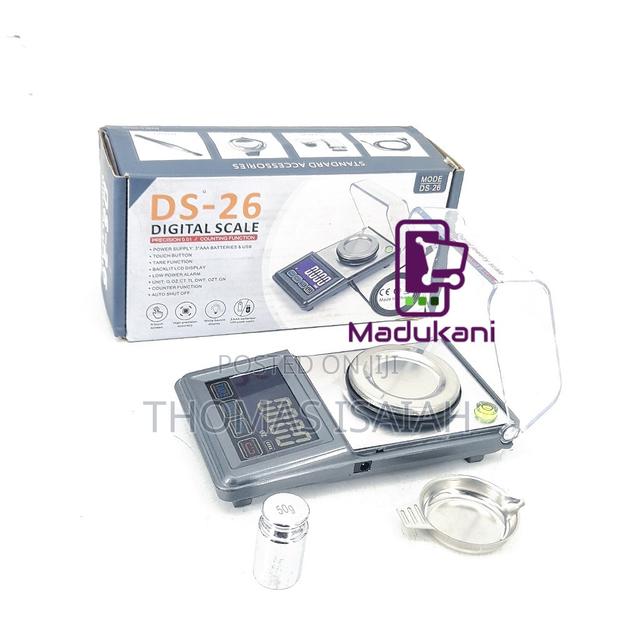 DS-26 High Precision 0.001g X 50g Mini Digital Pocket Scale