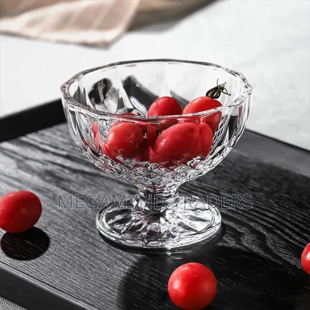 6pc Glass Dessert Bowl / Ice Cream Bowl - thumbnail 2