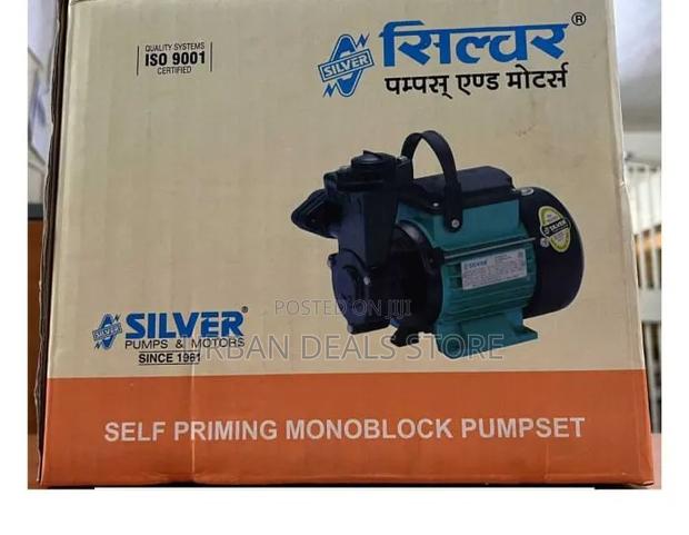 Silver 0.5HP Self-Priming Water Pump
