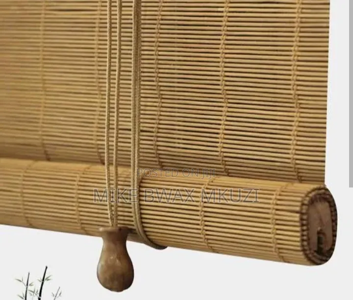 Bamboo Window Shades, Roll-Up Blinds, Reed Blinds, Curtain Natural