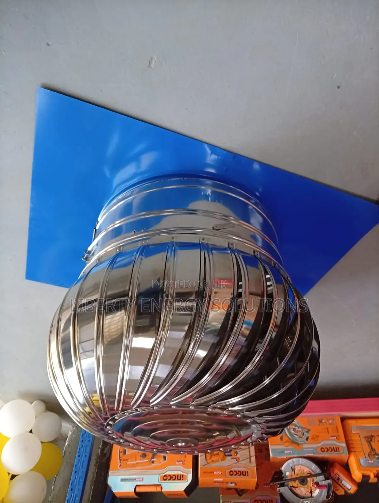 Wind-Driven Roof Turbine Ventilators