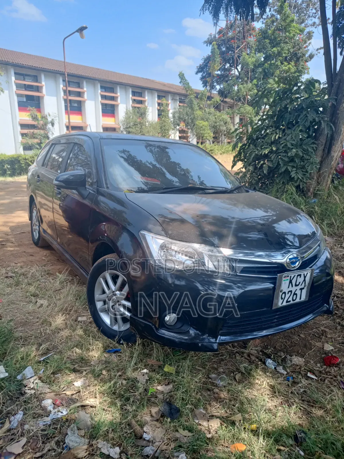 Toyota Corolla Fielder 2013 Black