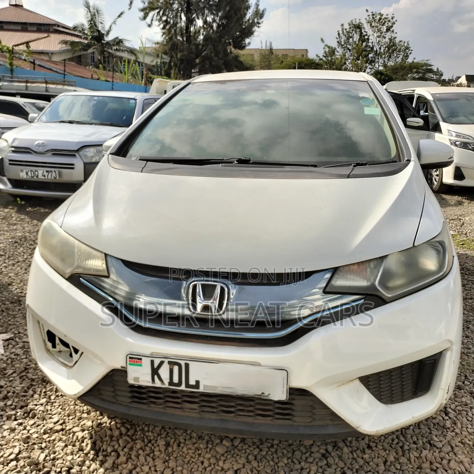 Honda Fit 2015 White