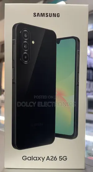 New Samsung Galaxy A26 128 GB Black 