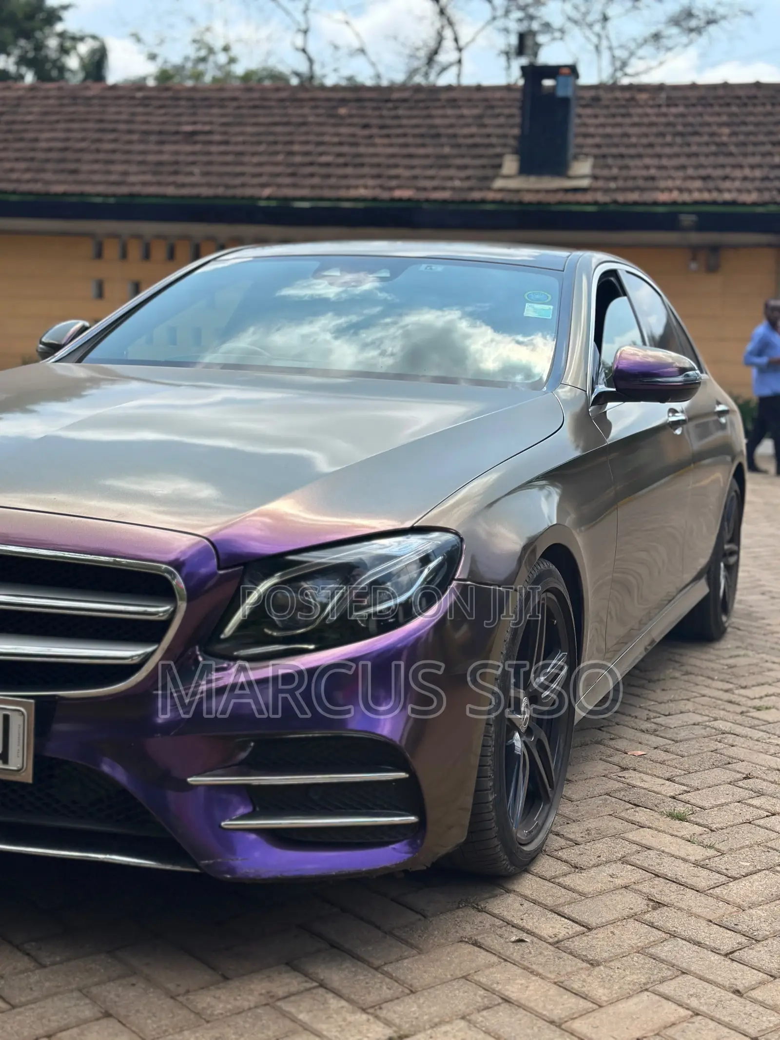 Mercedes-Benz E200 2016 Blue