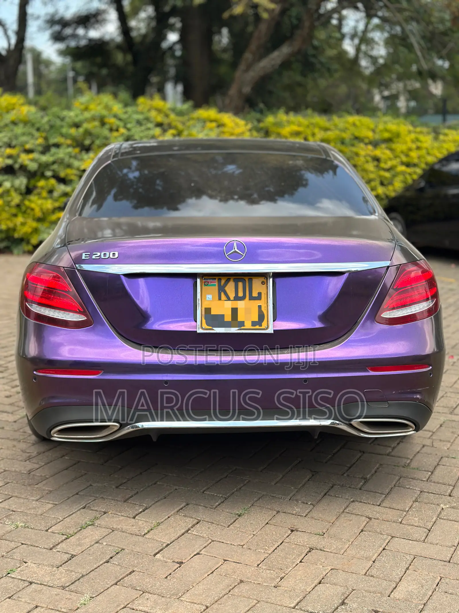 Mercedes-Benz E200 2016 Blue