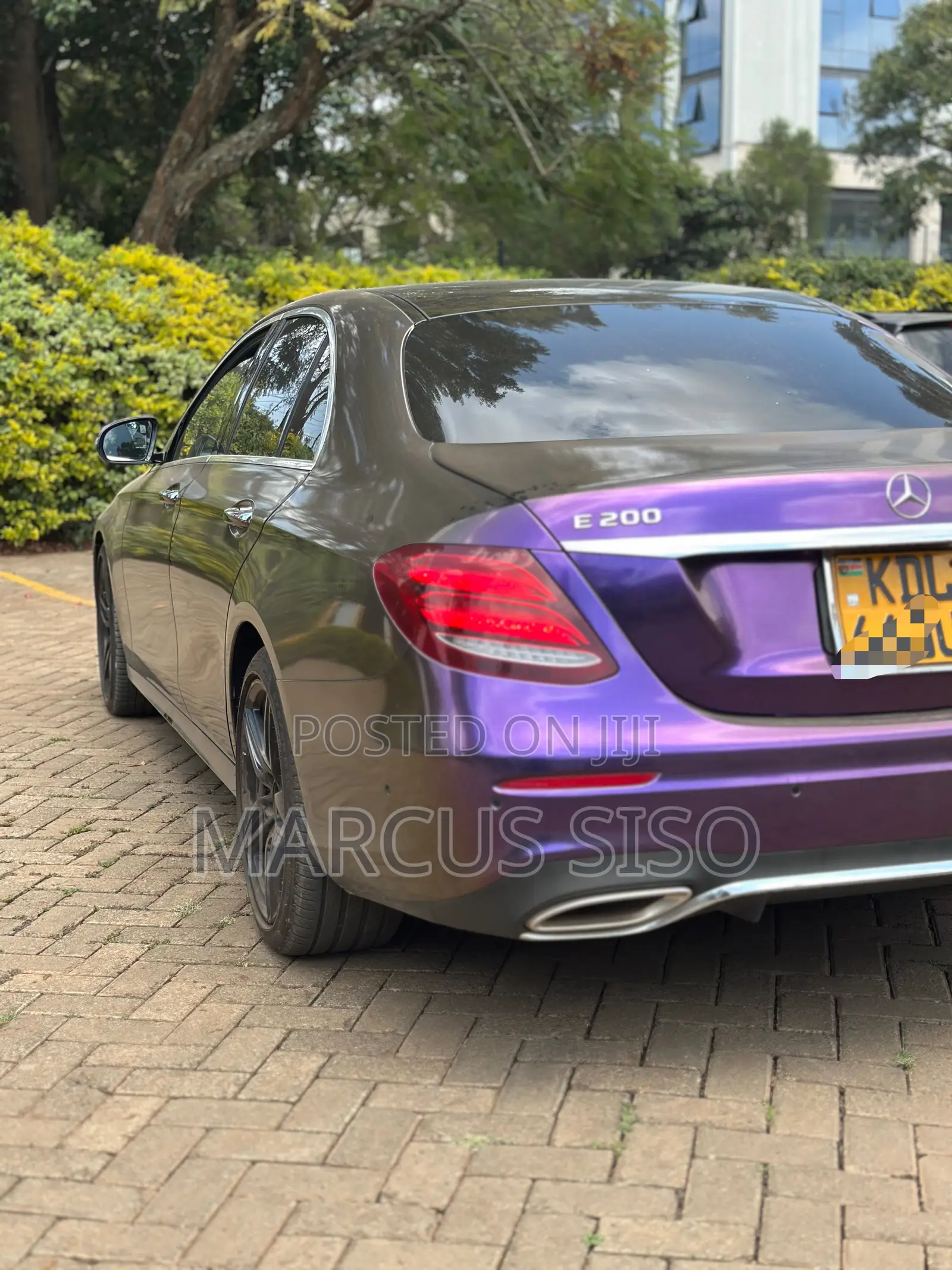 Mercedes-Benz E200 2016 Blue