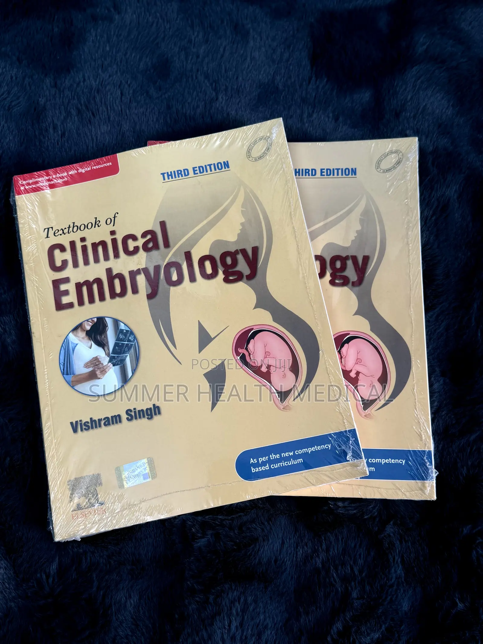 Textbook of Clinical Embryology (3rd Edition) – Vishram Singh