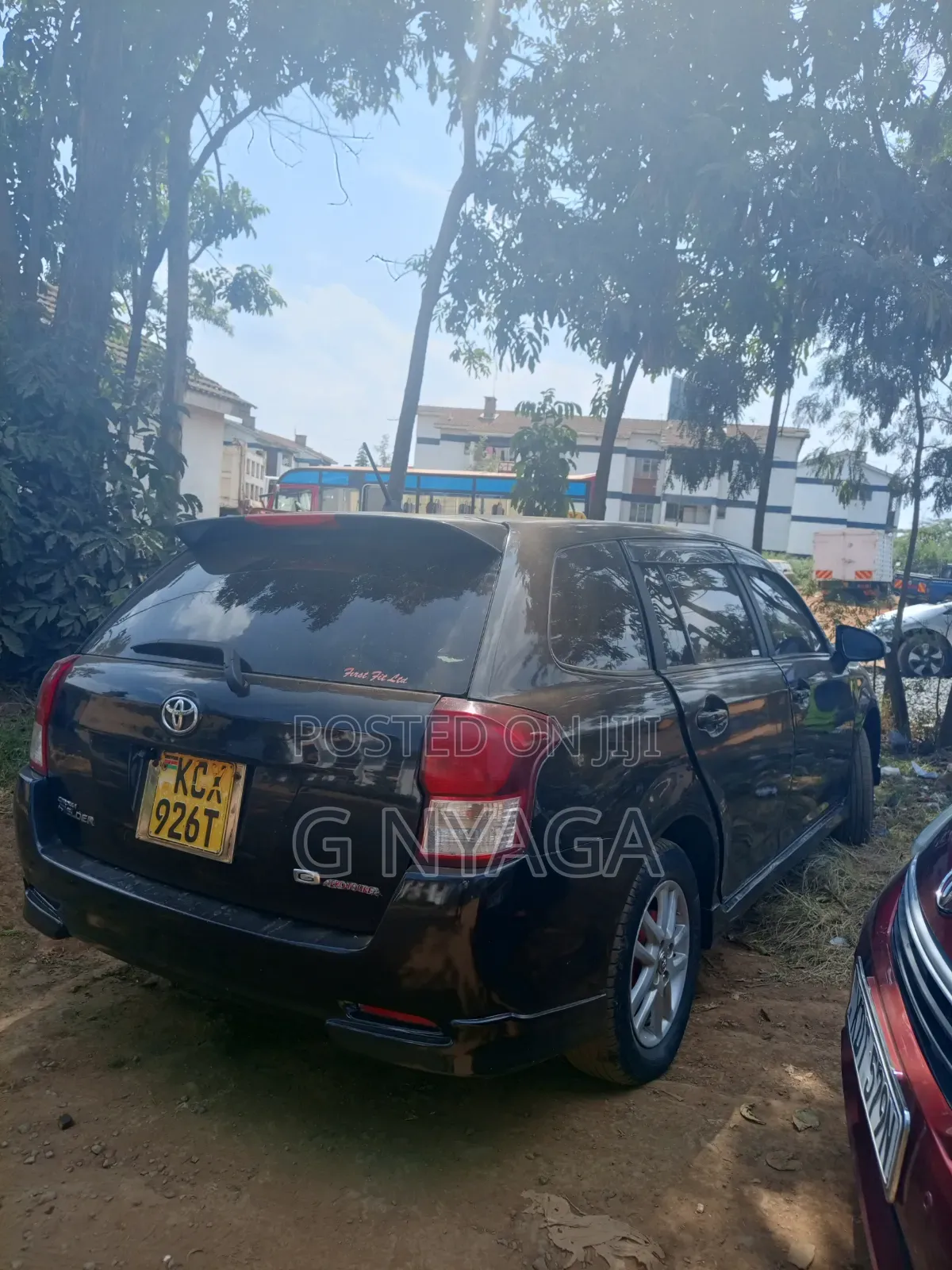 Toyota Corolla Fielder 2013 Black