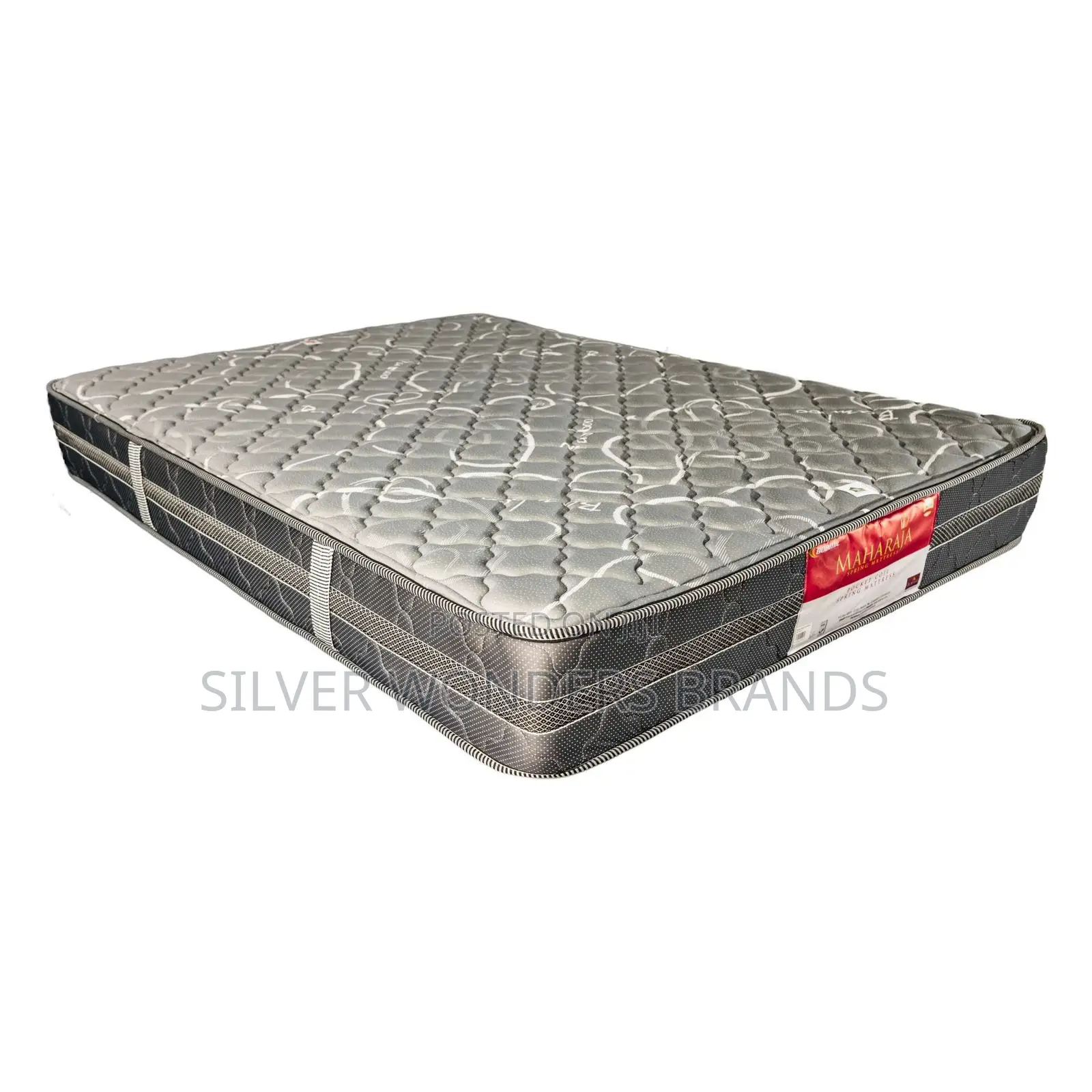 BobMil Maharaja Pocket Coil Spring Mattress.4x6x8inche