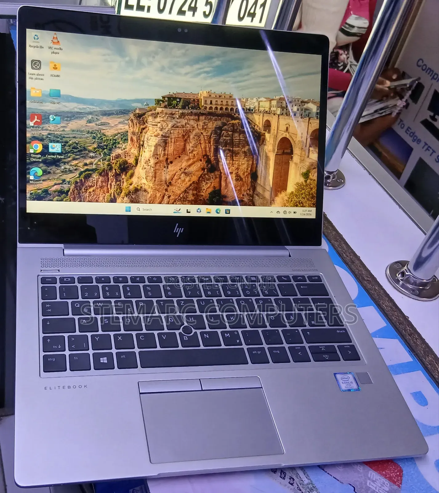 Laptop HP EliteBook 830 G5 8GB Intel Core i5 SSD 256GB