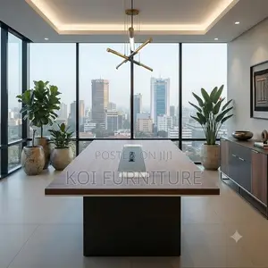 Boardroom Table; 3 Meters Administration Wood Boardroom Table