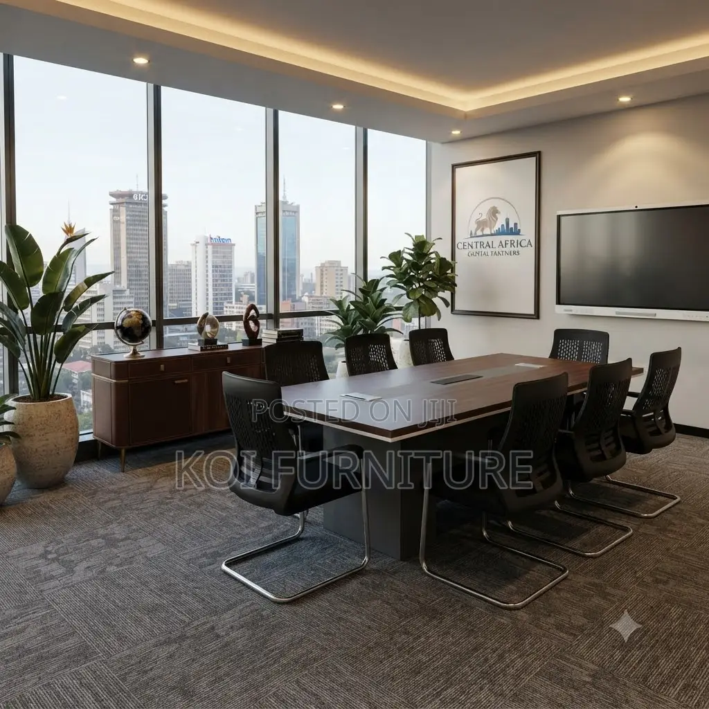 Boardroom Table; 3 Meters Administration Wood Boardroom Table