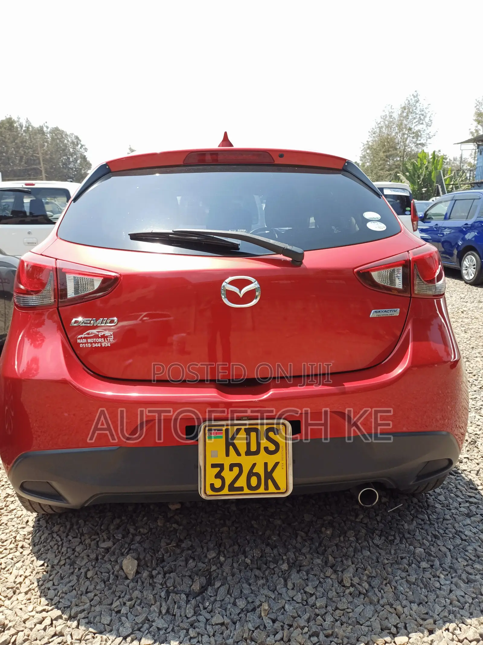 Mazda Demio 2017 Red