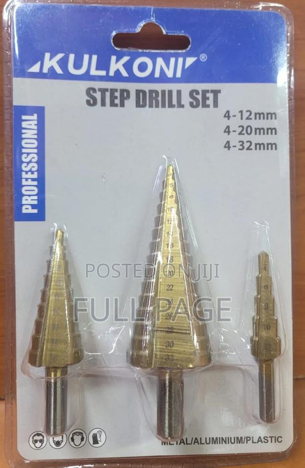3 PCS Step Drill Set - main view