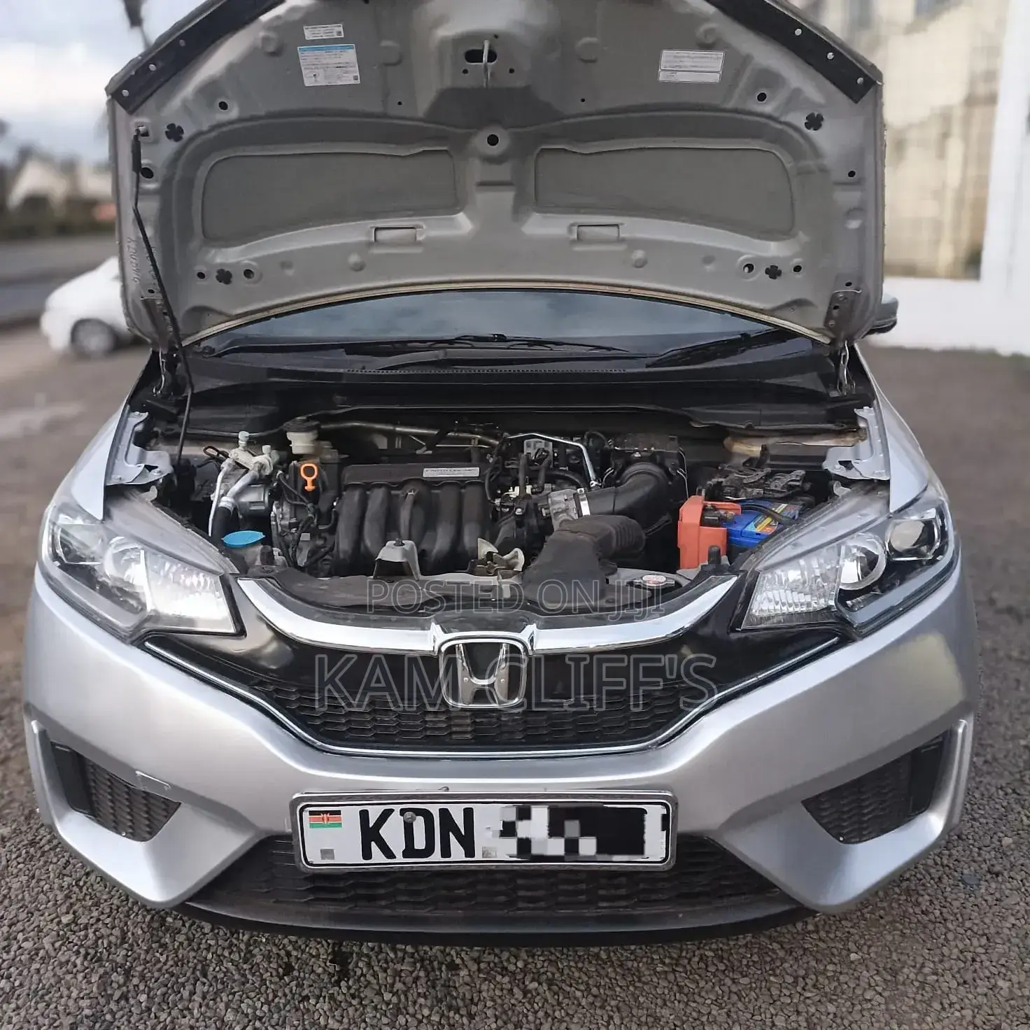Honda Fit 2016 Silver