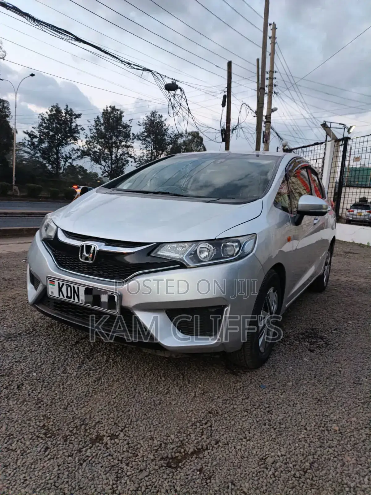 Honda Fit 2016 Silver