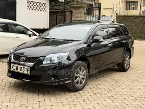 Toyota Corolla Fielder 2012 Black
