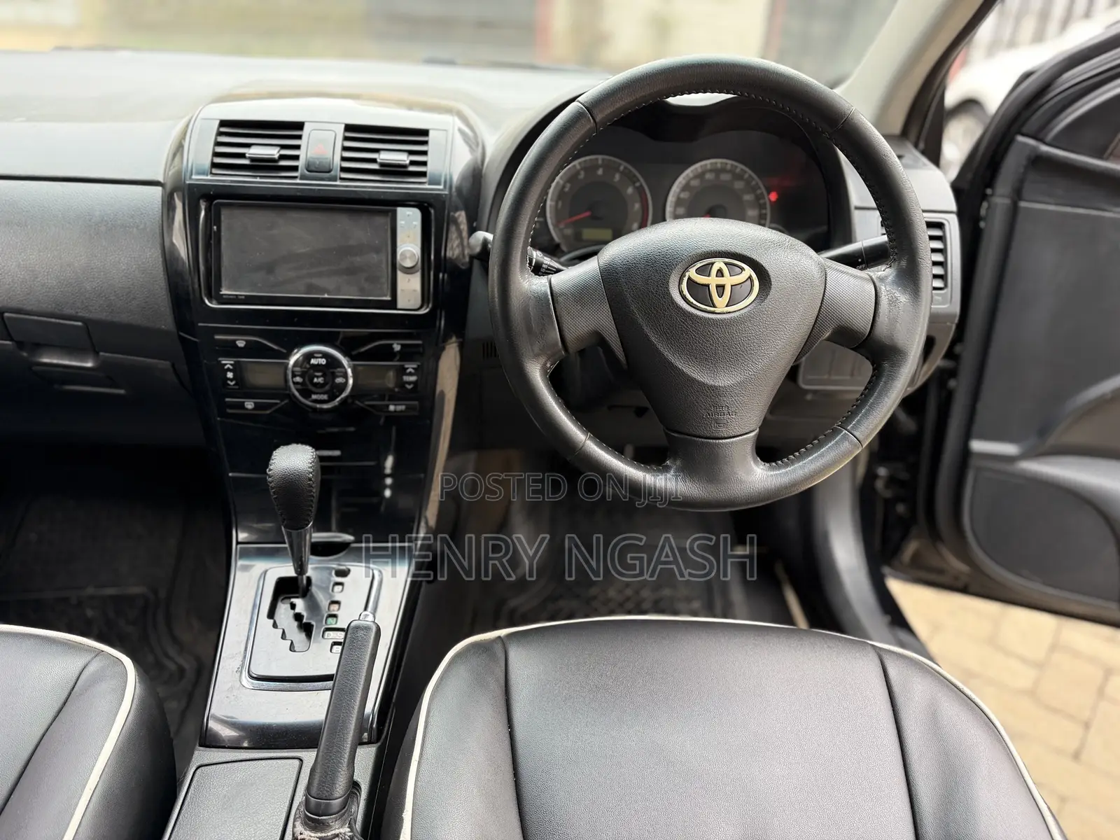 Toyota Corolla Fielder 2012 Black