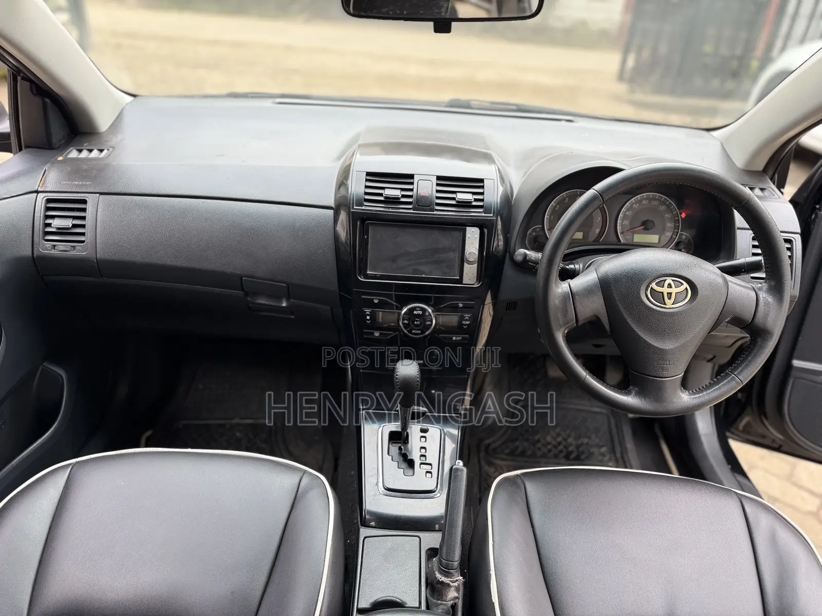 Toyota Corolla Fielder 2012 Black