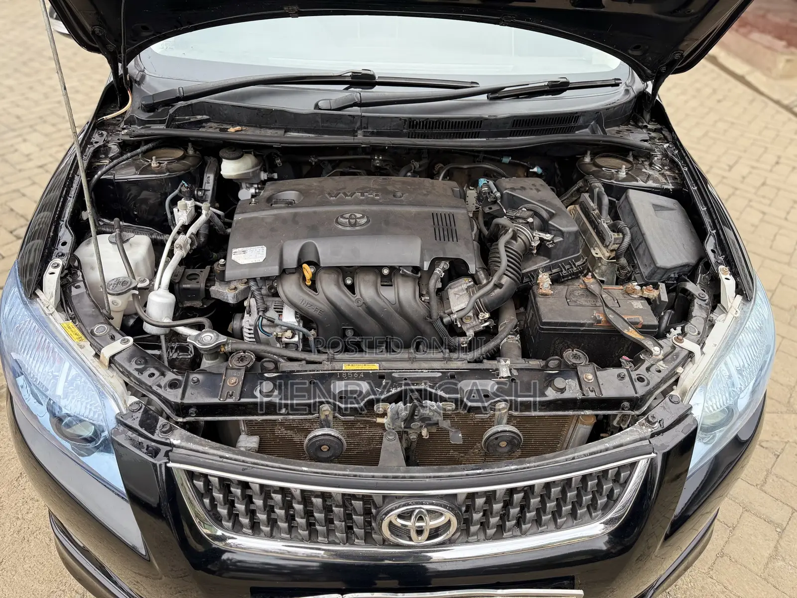 Toyota Corolla Fielder 2012 Black
