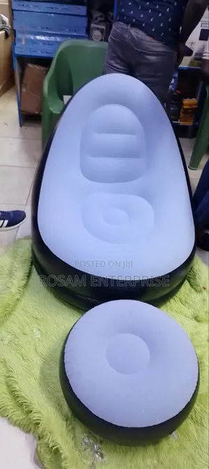 Inflatable Seat With Foot Rest