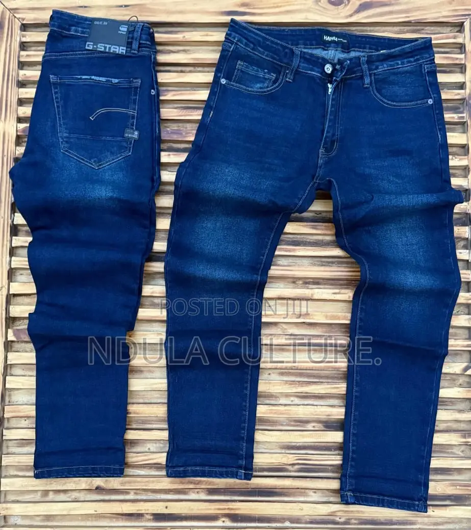 Plain Denim Jeans