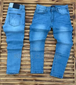 Plain Denim Jeans