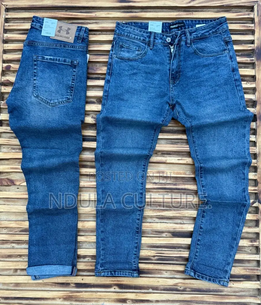 Plain Denim Jeans