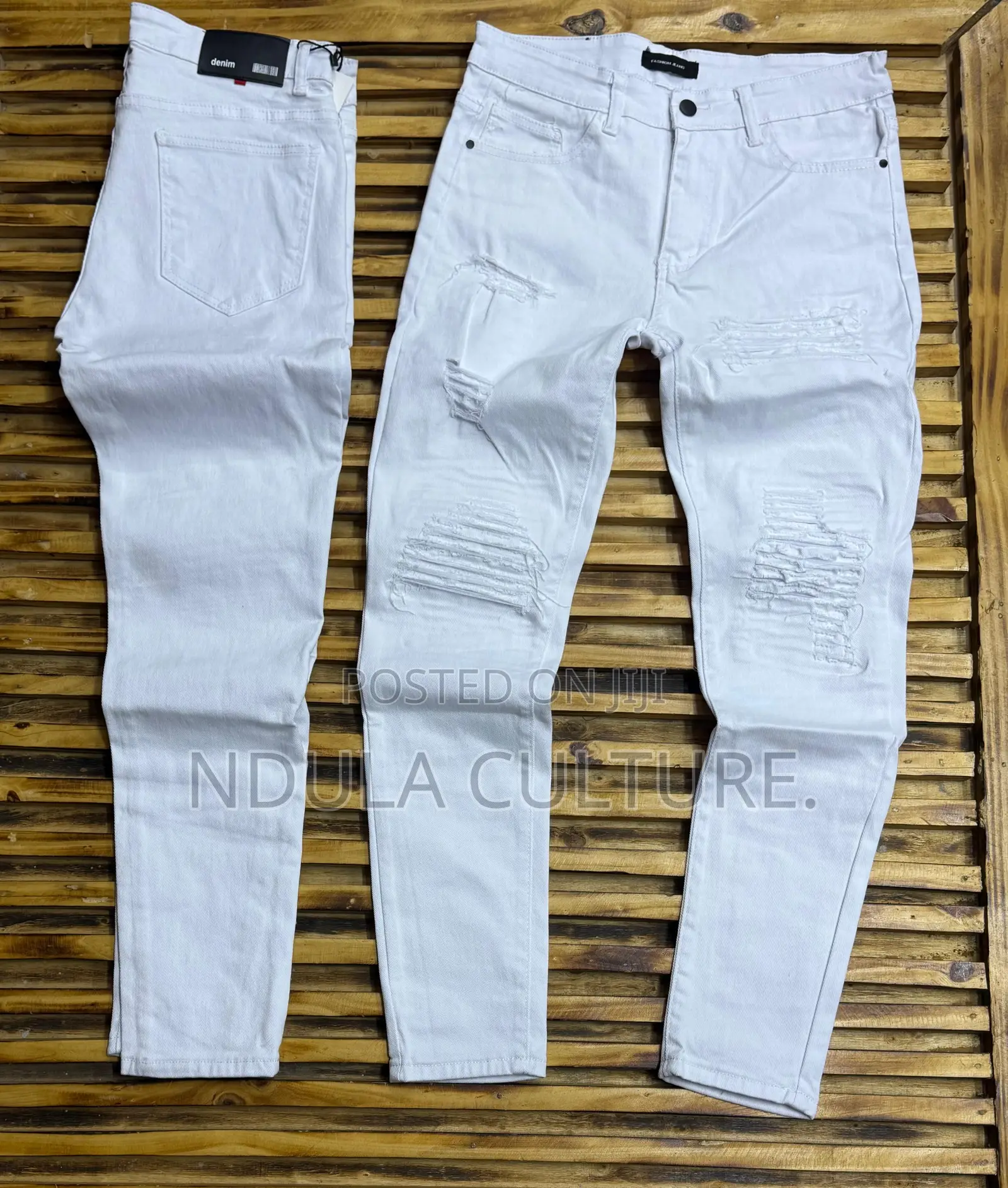 Plain Denim Jeans