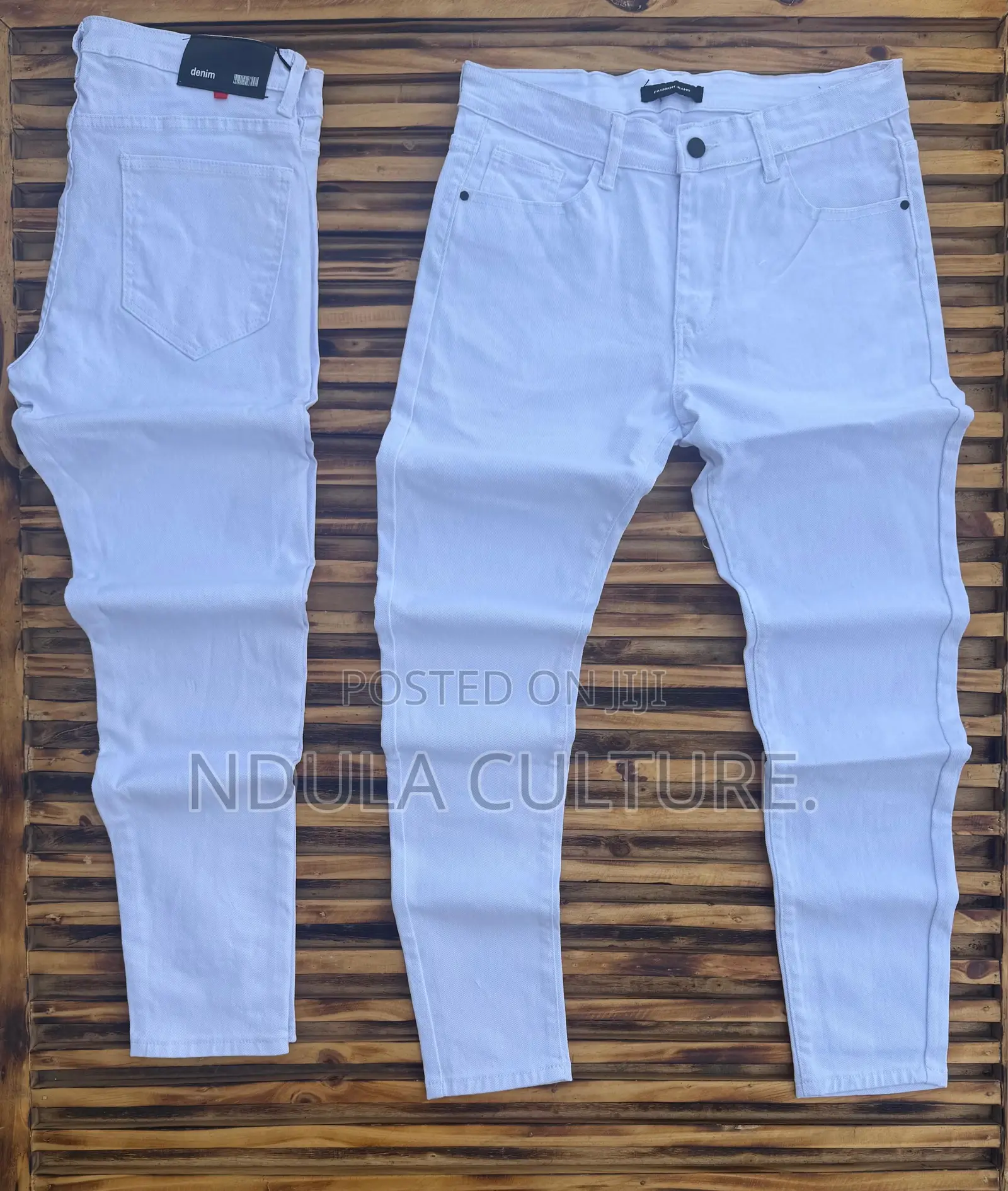 Plain Denim Jeans