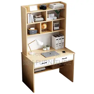 Office Desk; Clasy Style Home Office Desk With Open and Closed Drawers