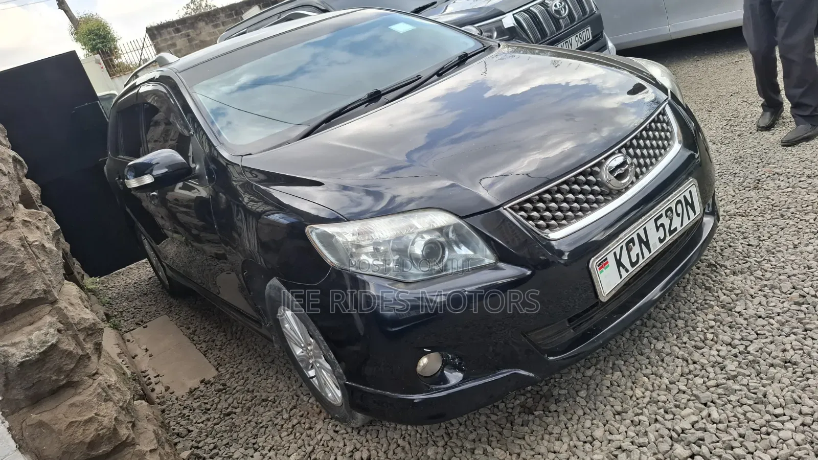 Toyota Corolla Fielder 2011 Black