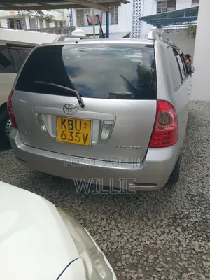 Toyota Corolla Fielder 2006 Silver