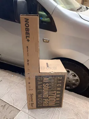 NOBEL+ 2.1CH Cinematic Soundbar 700W – Dolby Audio, DTS HD, AI Sound