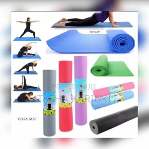 Exercise Yoga Mat _Multicoloured