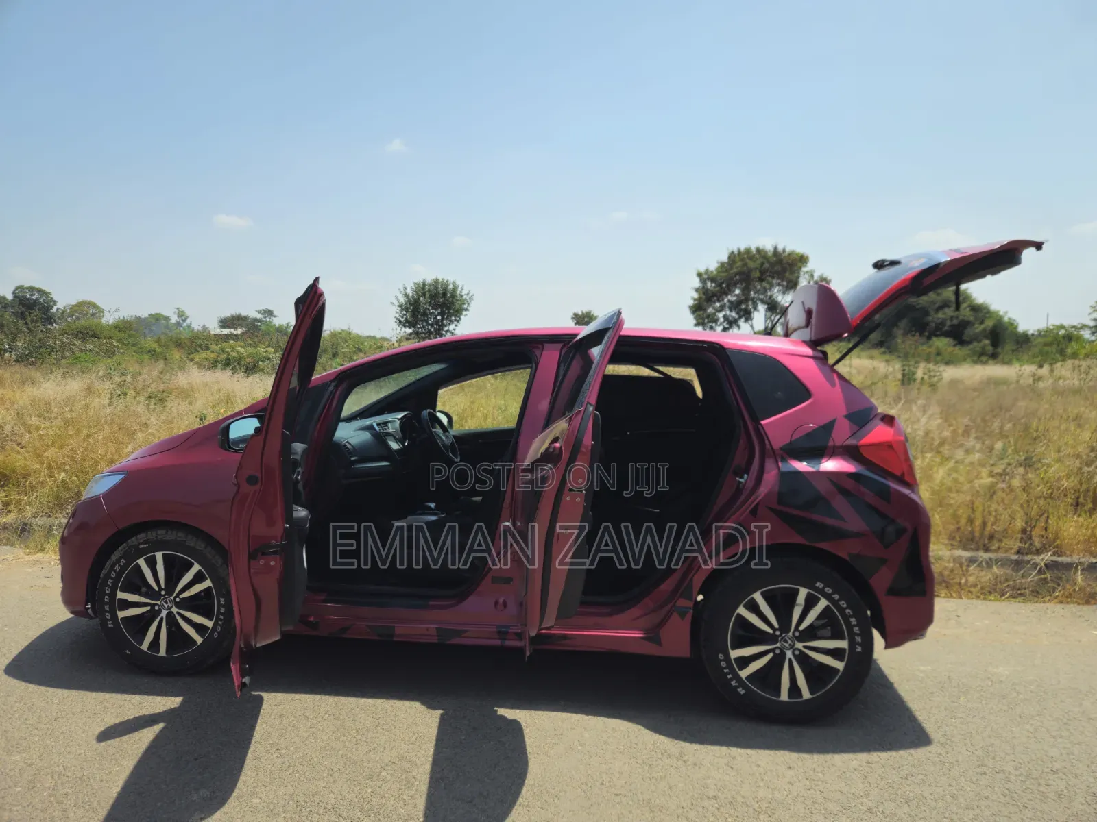 Honda Fit 2017 Pink