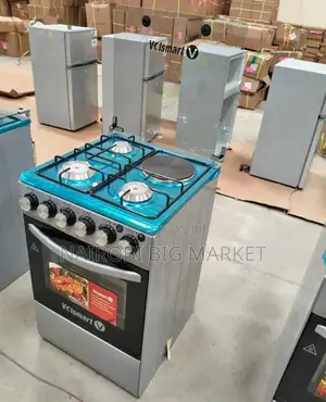 Volsmart 3+1 Gas Cooker With Electric Oven