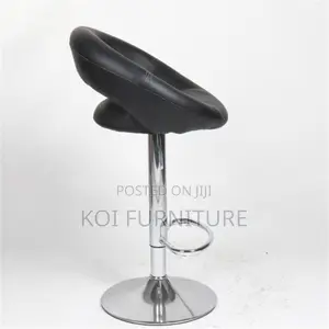 Barstool; Roud Home Leather Adjustable Living Room Barsools