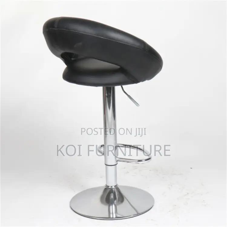 Barstool; Roud Home Leather Adjustable Living Room Barsools