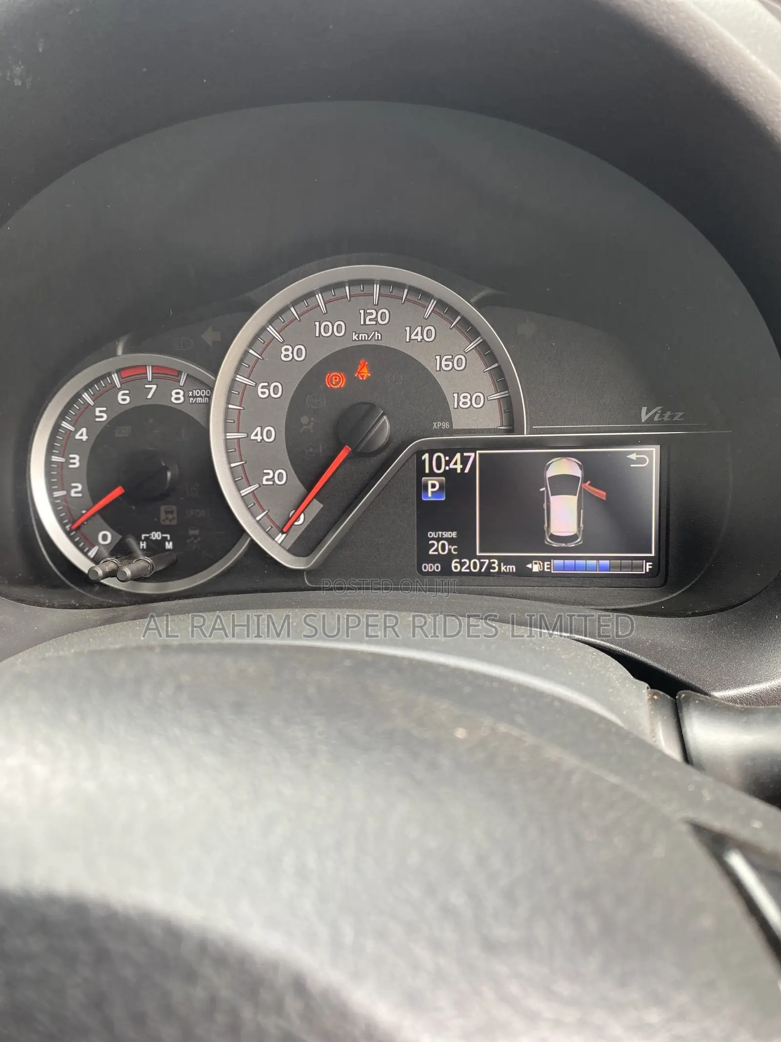 Toyota Vitz 1.3 FWD 5dr 2018 Black