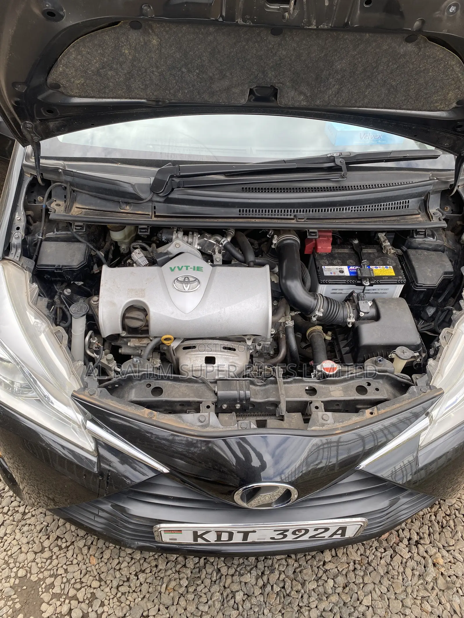 Toyota Vitz 1.3 FWD 5dr 2018 Black