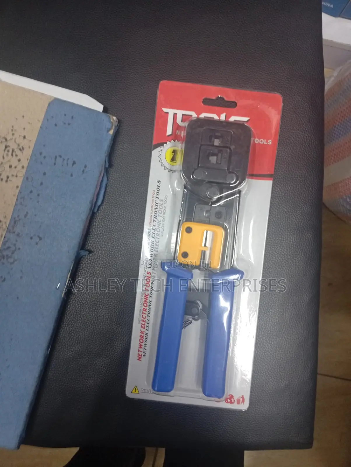 High Performance Pass-Through Crimping Tool – Ethernet Crimper