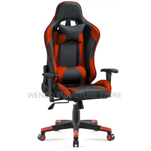 Office Chairs; Ergonomic High Back Comfy Leather Gaming Studio Chairs