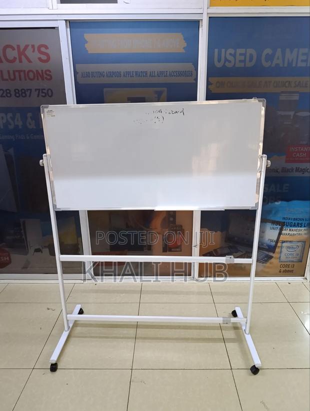 Premium Whiteboard With Stand | Single Sided Dry Erase Board4ftx2ft - main view