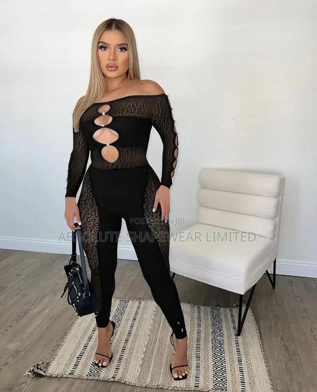 Fullbody Sexy Leopard Print Stocking - thumbnail 3