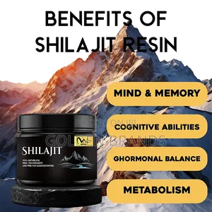 Pure Organic Shilajit 100% With 85+ Trace Minerals Fulvic Acid
