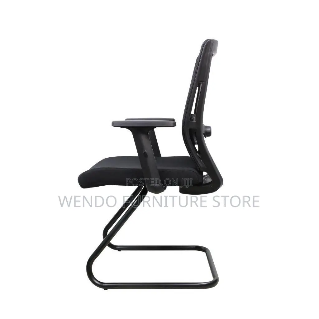 Office Chairs; Visitors Cooperation Offices Mesh Chair With Sled Base