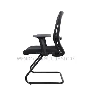 Office Chairs; Visitors Cooperation Offices Mesh Chair With Sled Base